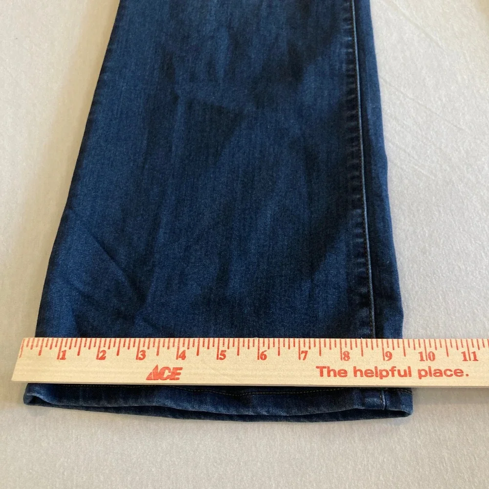 Liverpool Jeans Women 16W (38x30) Plus Size Dunmore Dark Blue LY4000F64 Stretch